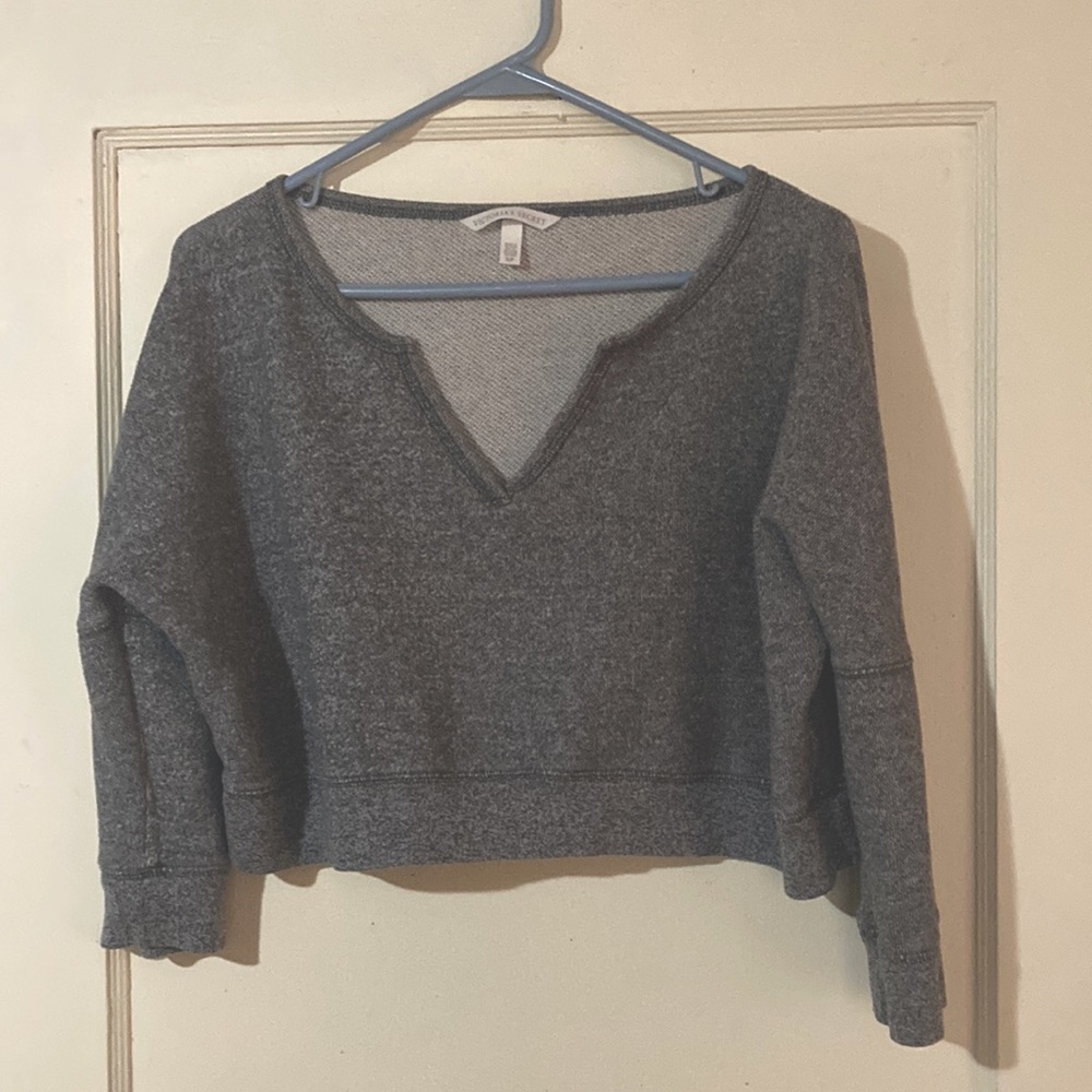 Victoria secrets oversized half sweatshirt
